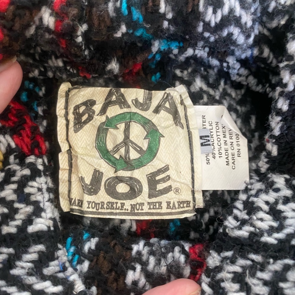 Multi Colored Poncho - image 2